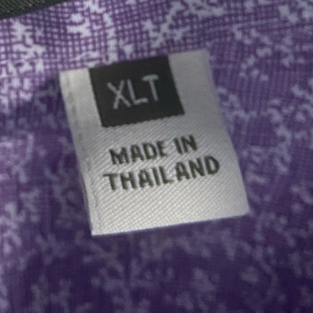 Eddie Bauer Purple Button-Up Shirt in Tall Size - Picture 4 of 12
